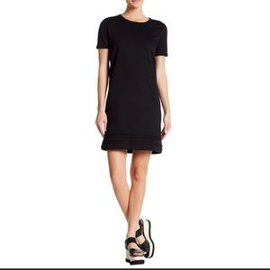 Scotch & Soda Short Sleeve Black Knit Dress